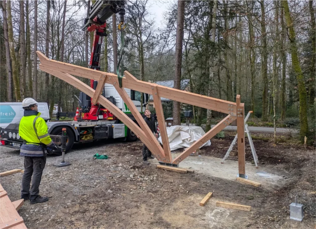 Les Bois De Lestuaire Charpente Nantes Charpente A Saint Herblain Pres De Nantes 03